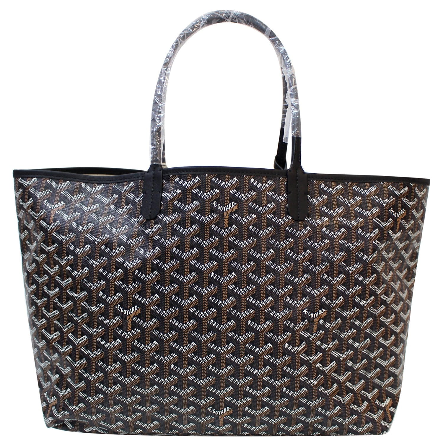 goyard goyardine saint louis pm black