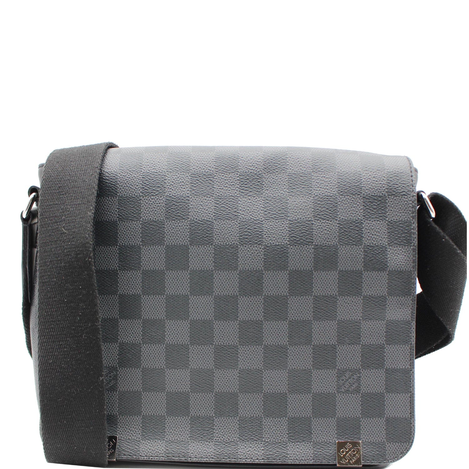 Louis Vuitton Damier Graphite District MM Messenger Bag (SHF-19605) – LuxeDH