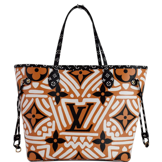 Louis Vuitton Crafty Neverfull MM Caramel/Cream in Monogram Giant Coated  Canvas with Gold-tone - US