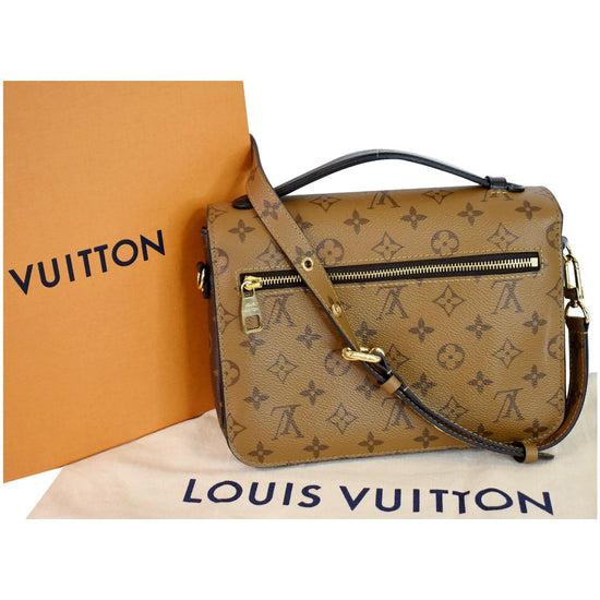 Louis Vuitton Pochette Metis Reverse Monogram Canvas Brown 2389841