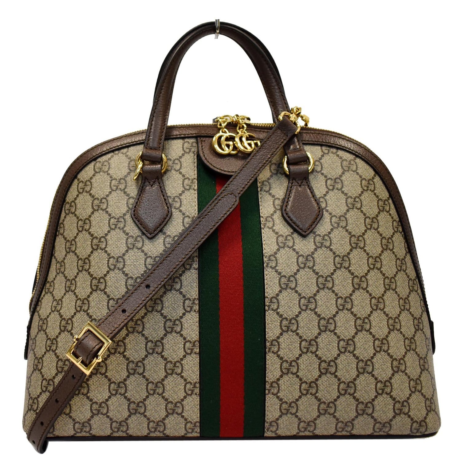 Gucci Ophidia GG Canvas Medium Top Handle Shoulder Bag