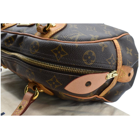 Brown Louis Vuitton Monogram Montorgueil PM Shoulder Bag – Designer Revival