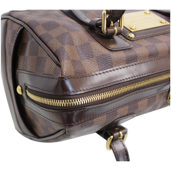 Louis Vuitton Brown Ebene Damier Canvas Monogram Berkeley Satchel Bag