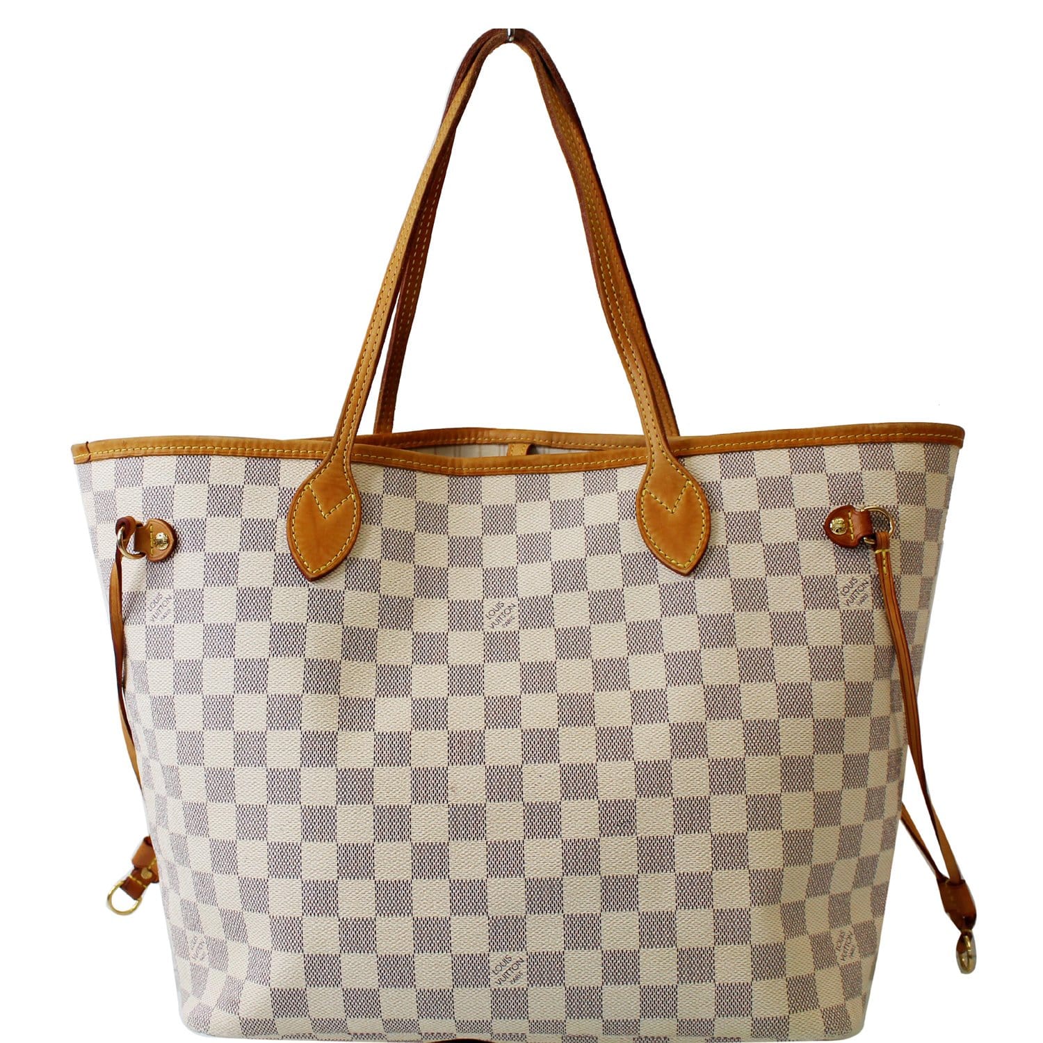 Louis Vuitton Neverfull MM Damier Azur Tote Bag