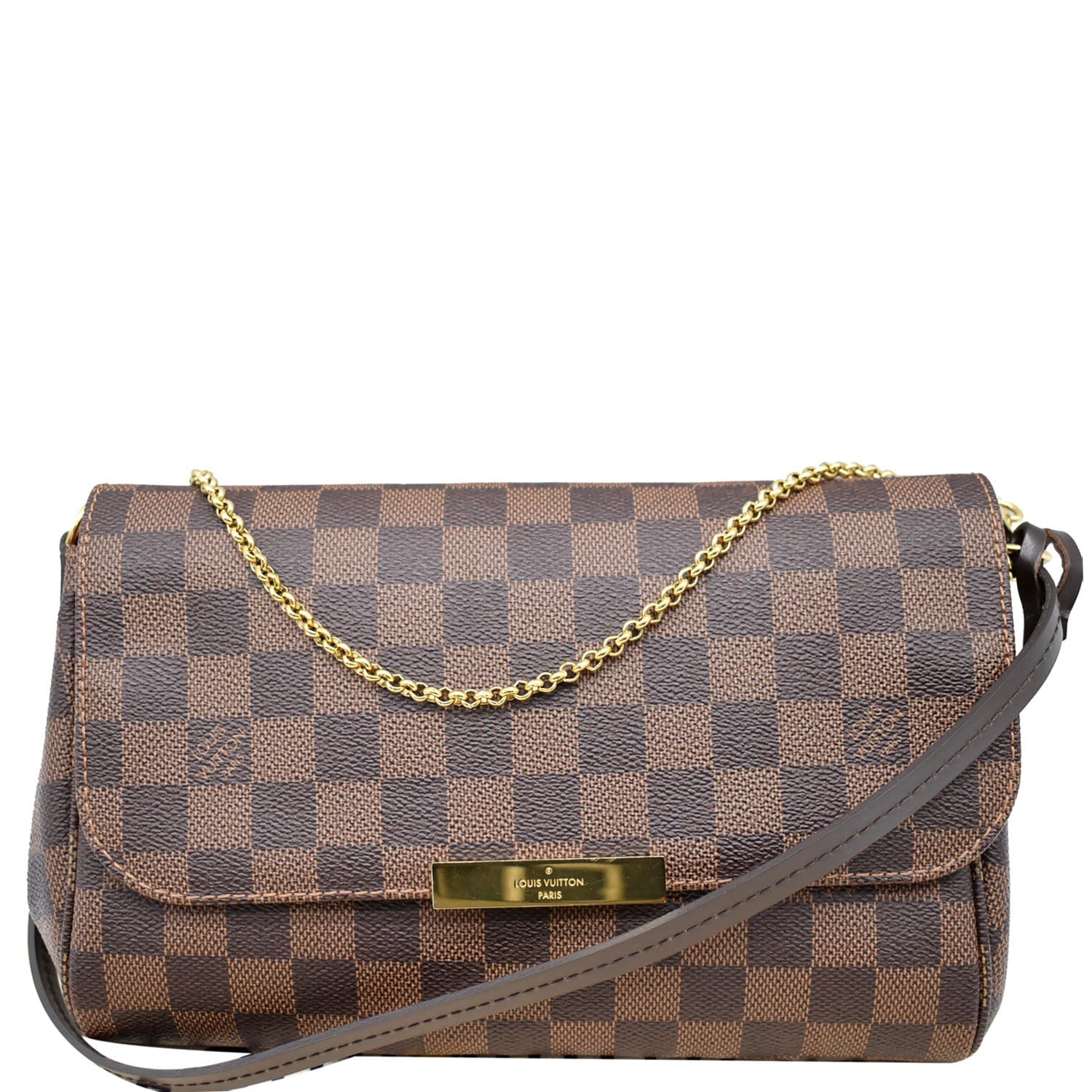 Louis Vuitton Favorite MM Damier Ebene Crossbody Bag