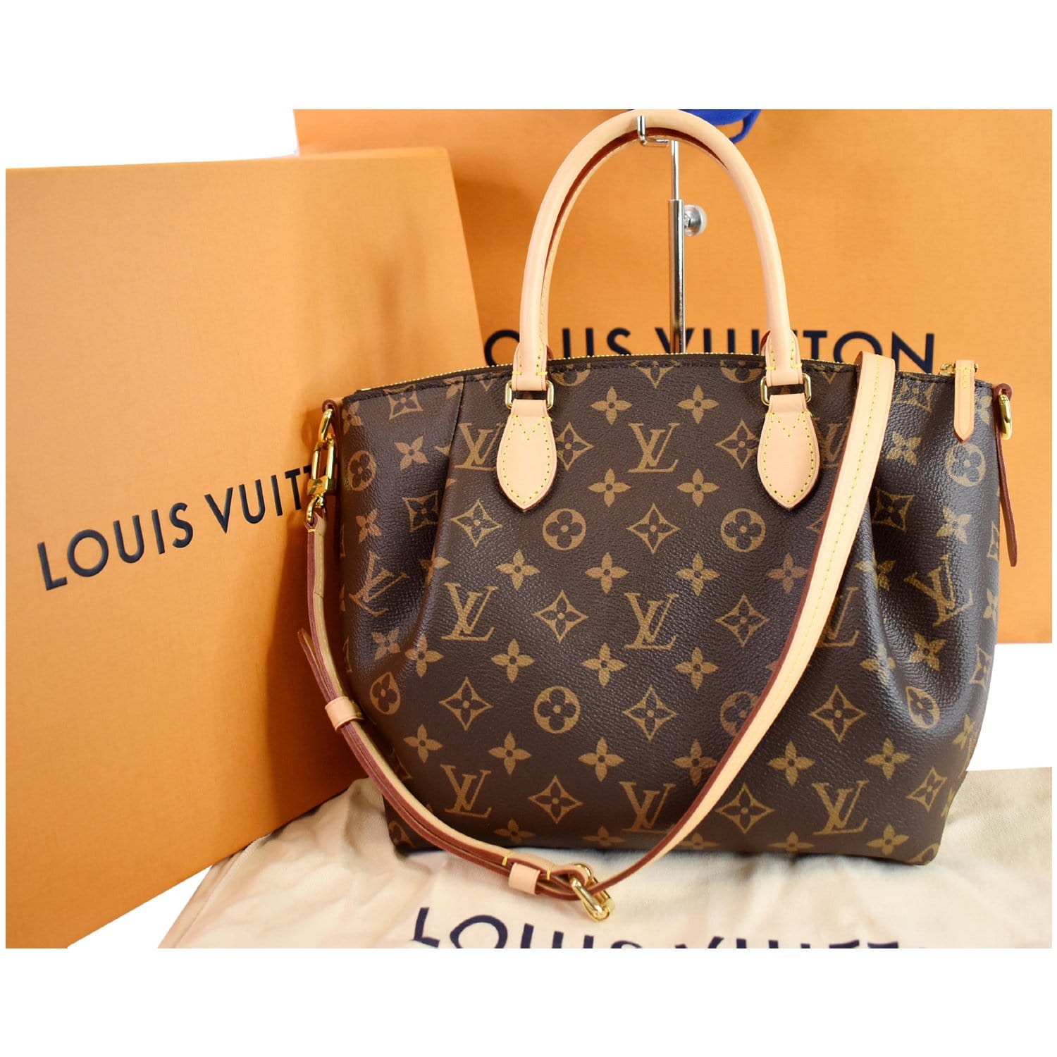 LOUIS VUITTON Nano Turenne Mini 2WAY Shoulder Crossbody Hand bag M61253