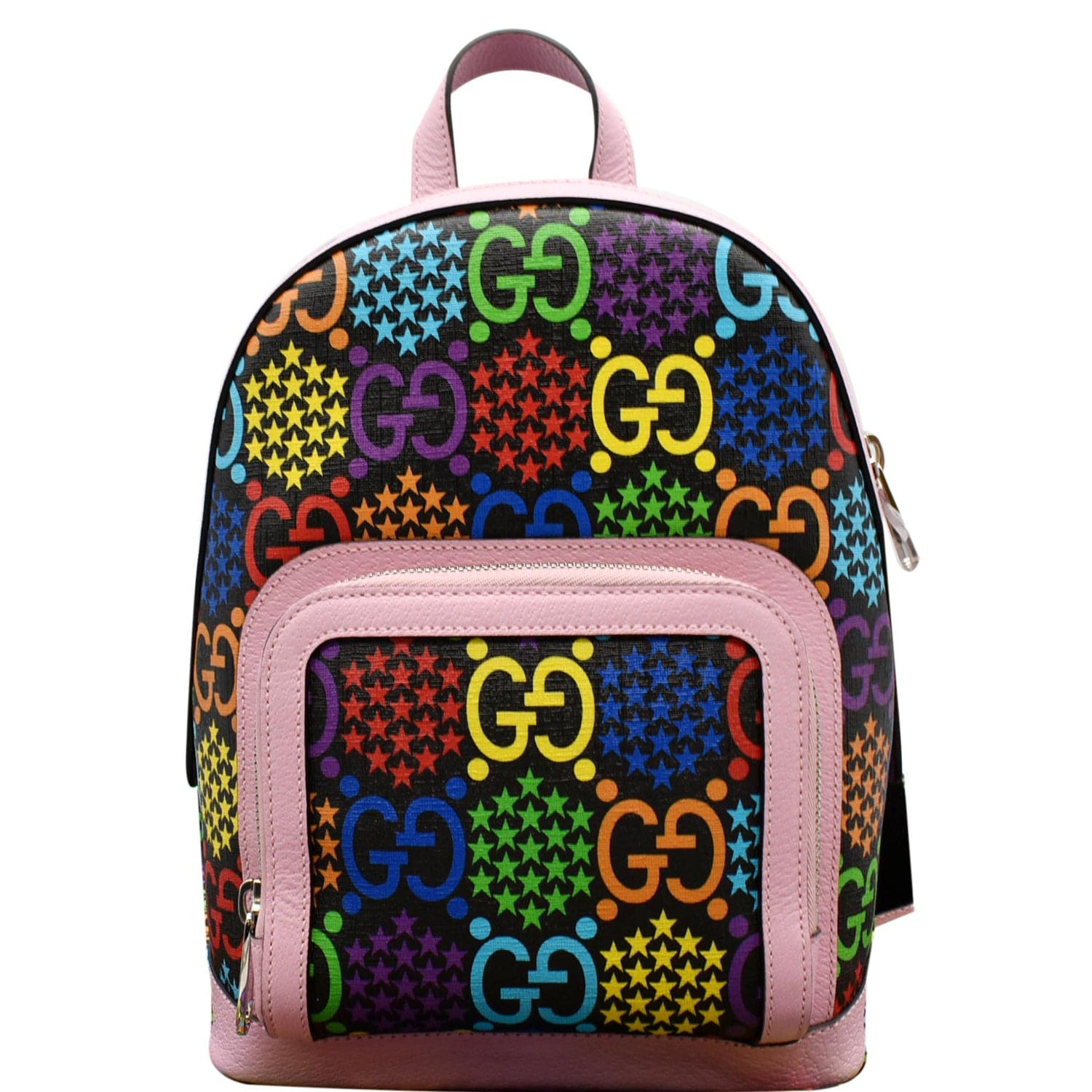 GUCCI MONOGRAM PLAID MULTICOLOR OFF THE GRID UTILITY BACKPACK