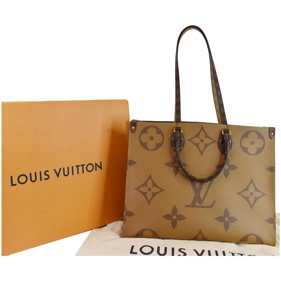 Louis Vuitton Brown Reverse Monogram On The Go GM – Savonches