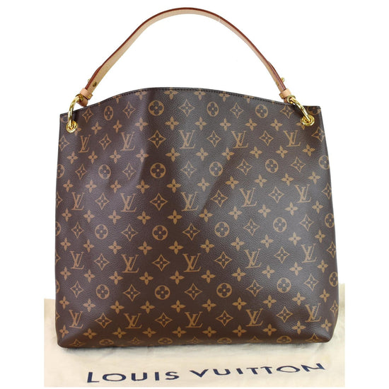 LOUIS VUITTON GRACEFUL MM MONOGRAM CANVAS SHOULDER BAG-TT3370-SOLD