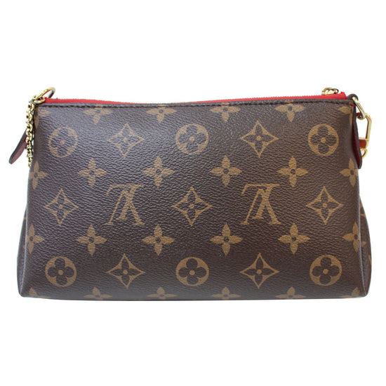 Louis Vuitton Red Monogram Canvas Pallas Clutch QJBCZC5VRB024