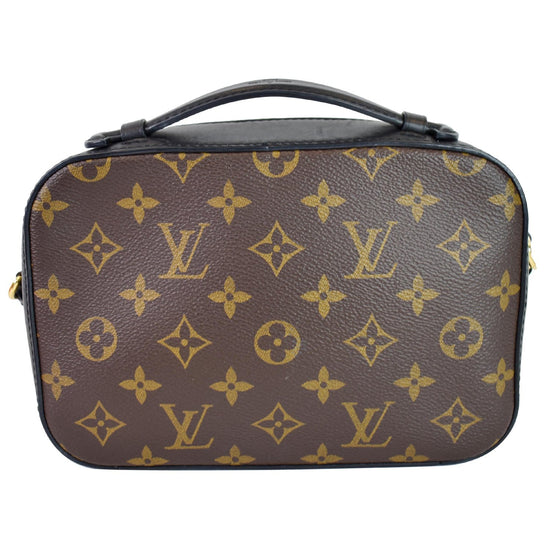 LOUIS VUITTON Monogram Saintonge Black 1306189