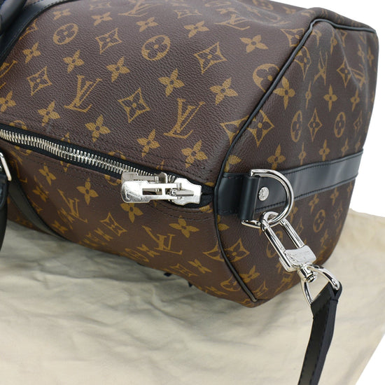 Keepall Bandoulière 55 Monogram Macassar Canvas - Men - Travel