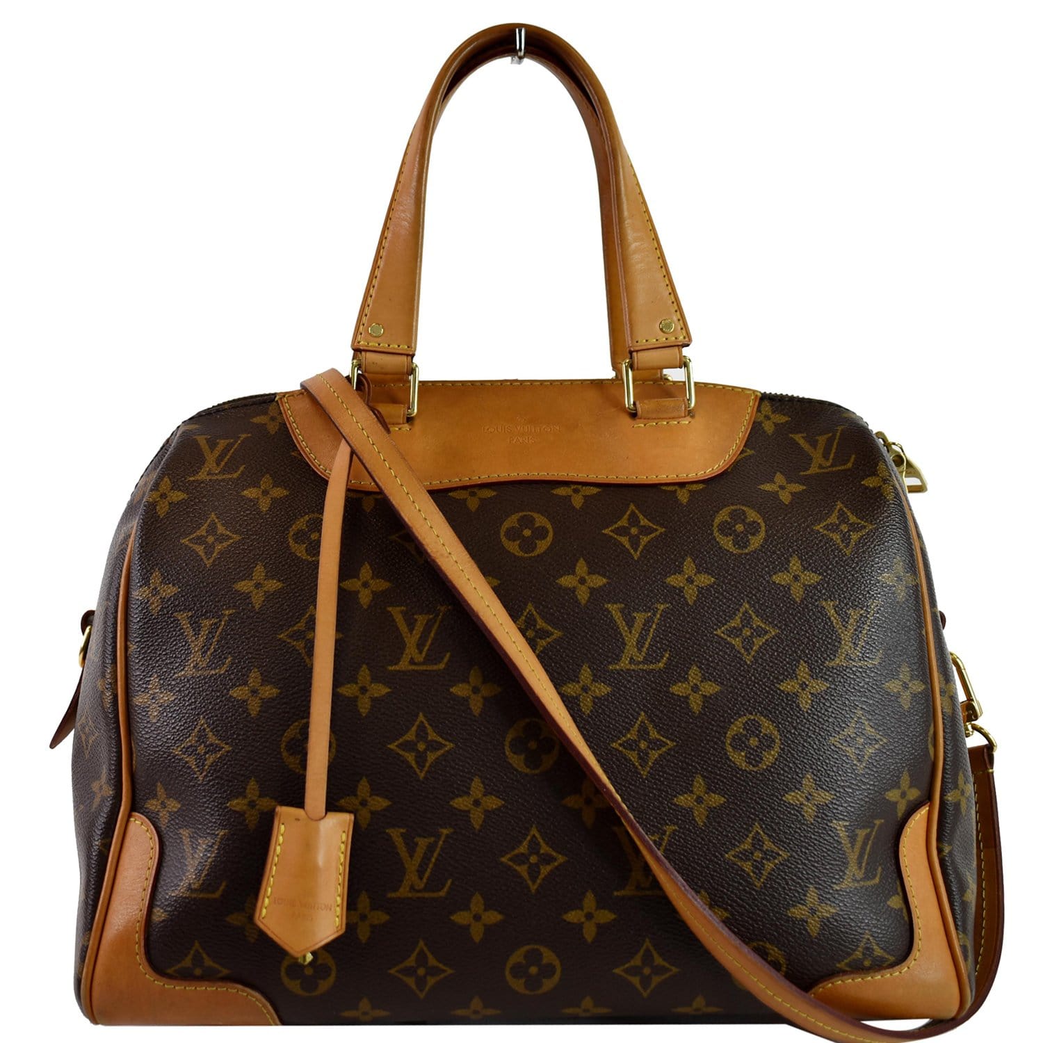 LOUIS VUITTON Monogram Retiro NM Black 1144645