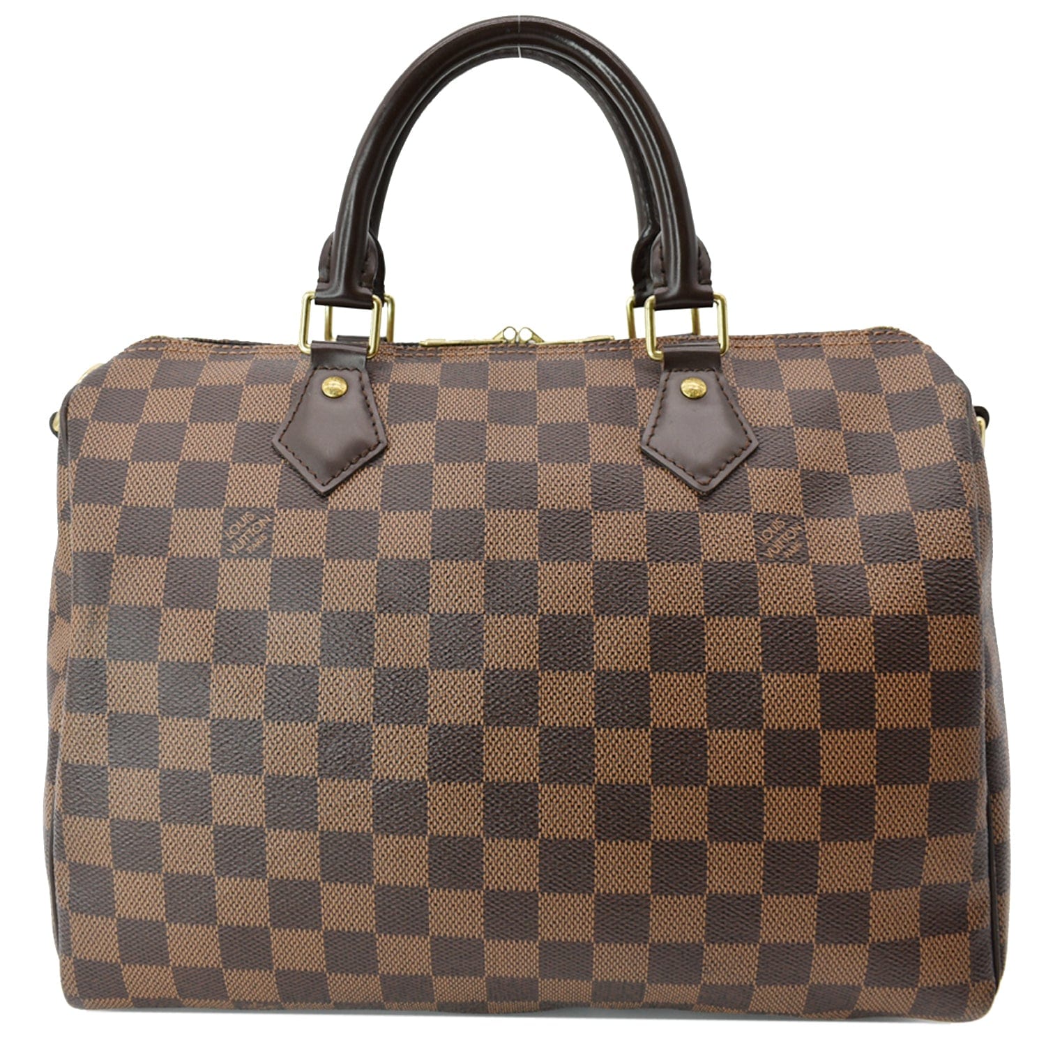 Louis Vuitton Damier Ebene Speedy 30 Handbag