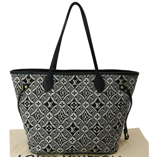 Louis Vuitton Ltd. Ed. Neverfull Jacquard Holographic Mm in Gray