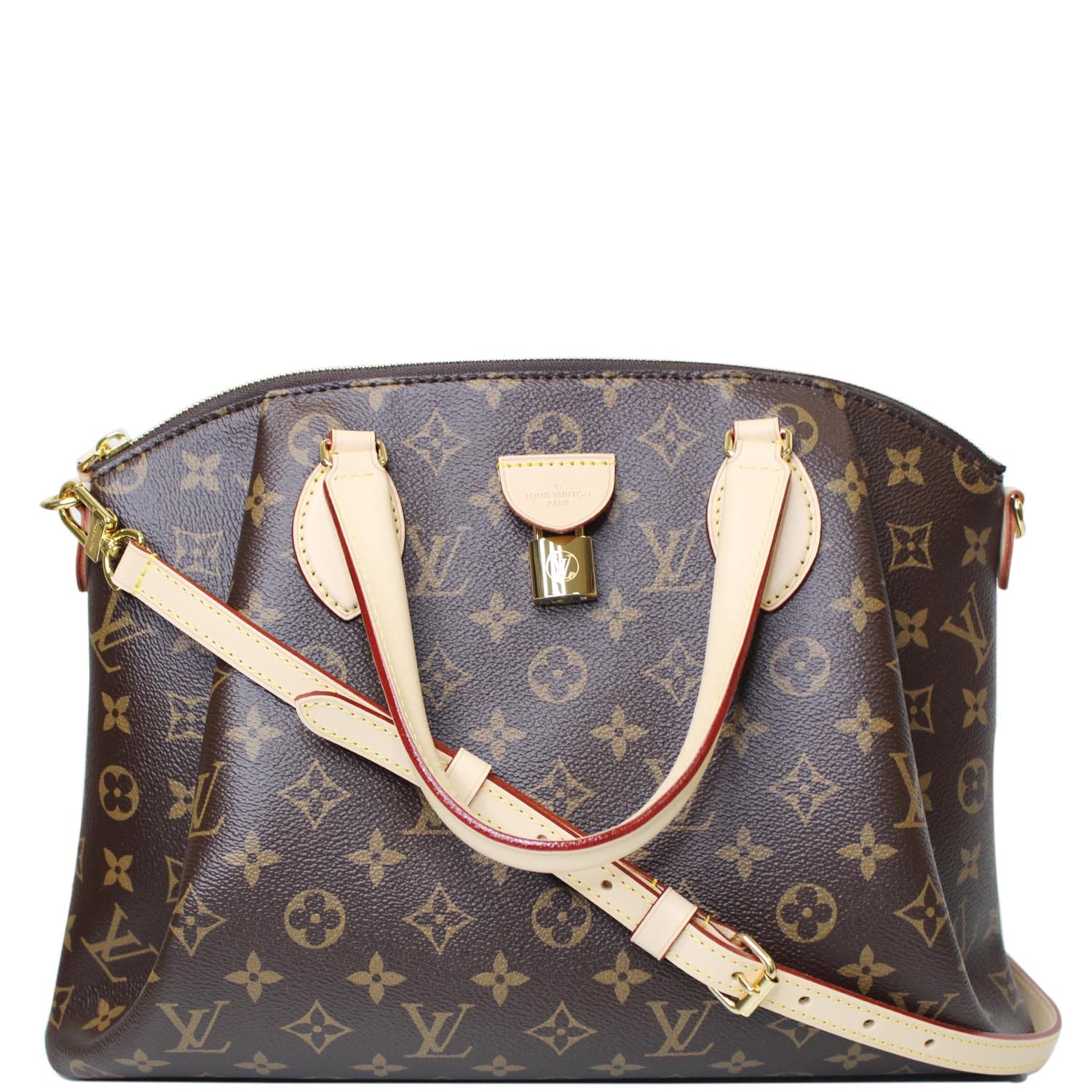 Louis Vuitton Rivoli Handbag Monogram Canvas MM at 1stDibs