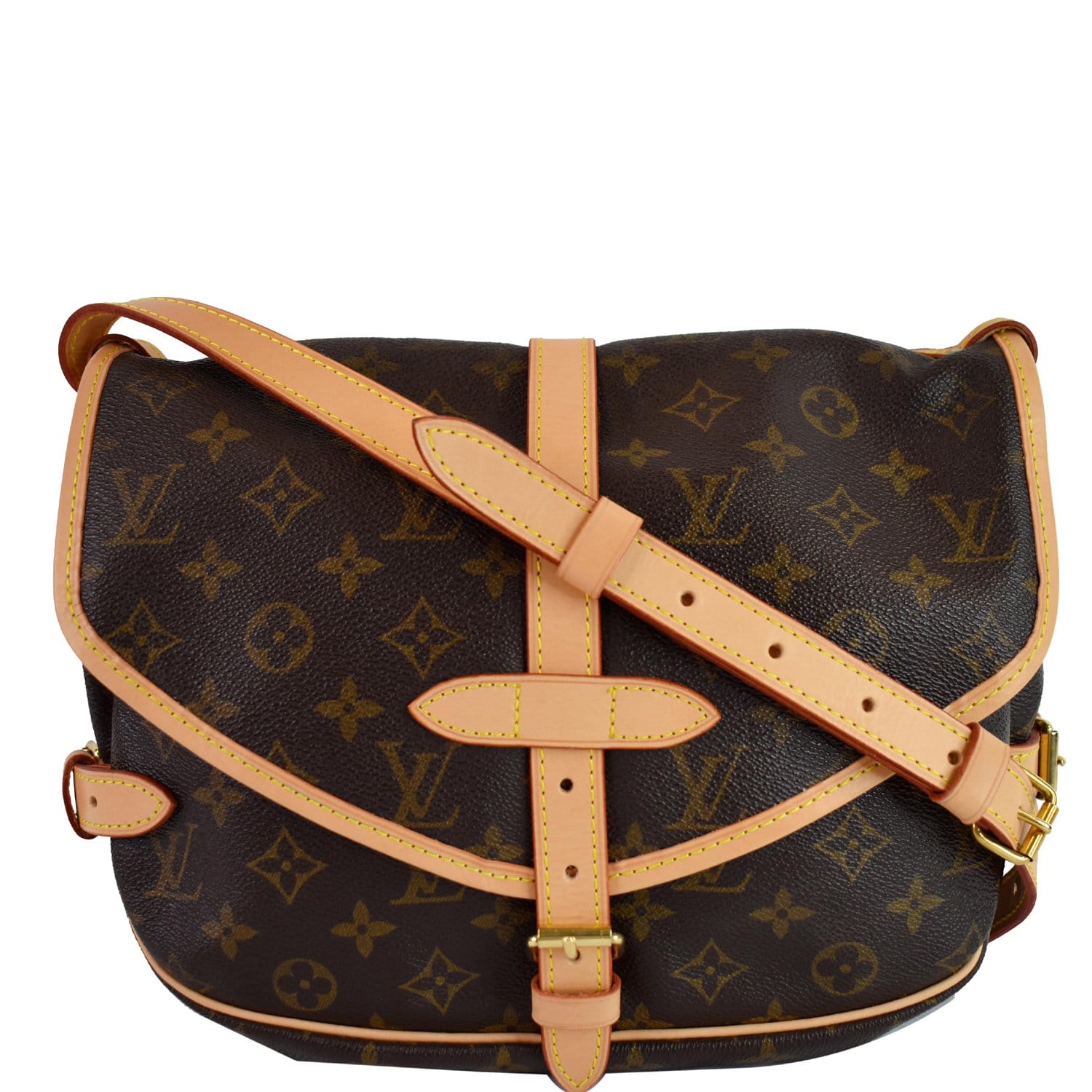 Louis Vuitton Saumur 30 Monogram Canvas Shoulder Bag