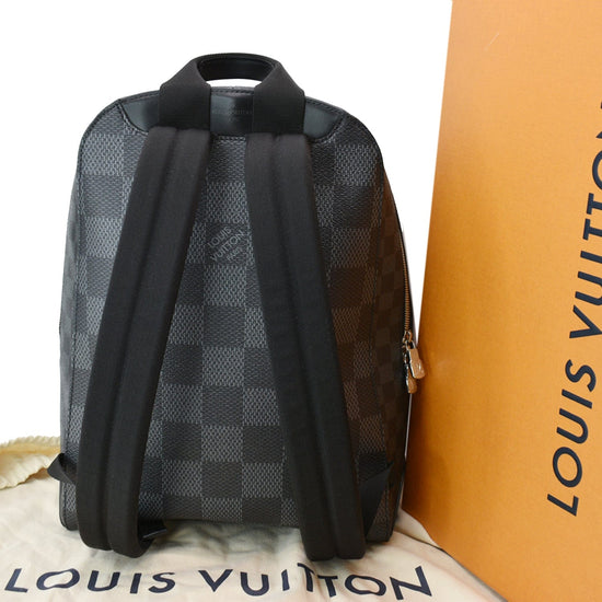 Louis Vuitton Campus Damier Graphite Canvas Backpack Bag Gray