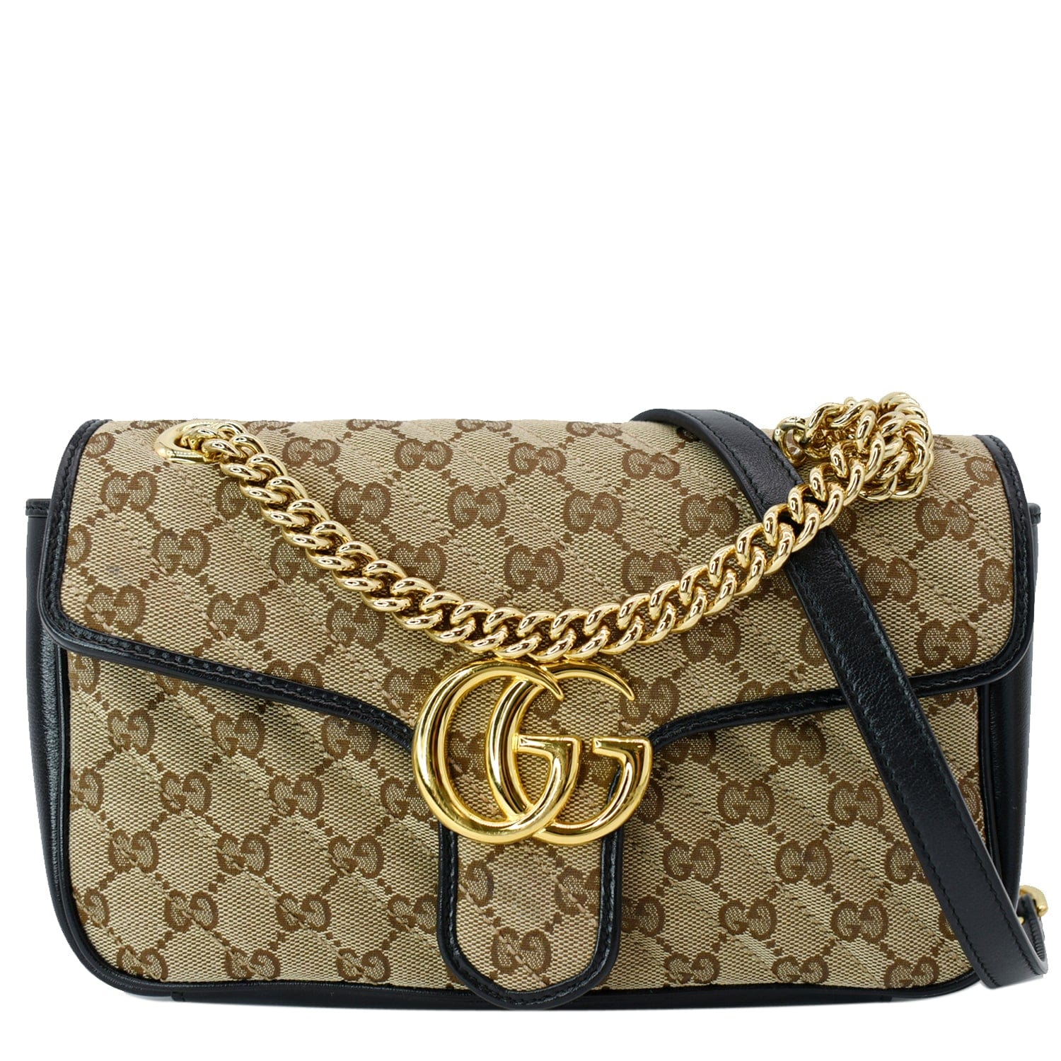 Pre-owned Gucci GG Marmont Matelasse Small Shoulder Bag