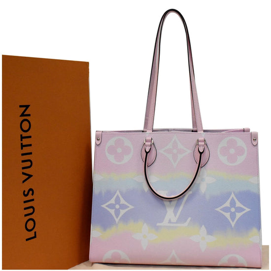 Brand New Louis Vuitton Monogram Escale Onthego GM Pastel