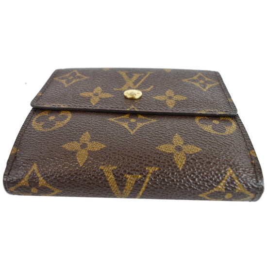 Louis Vuitton double reveal compact Anais wallet and LV mono round