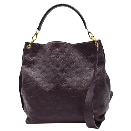 LOUIS VUITTON Metis Monogram Empreinte Hobo Bag Purple-US