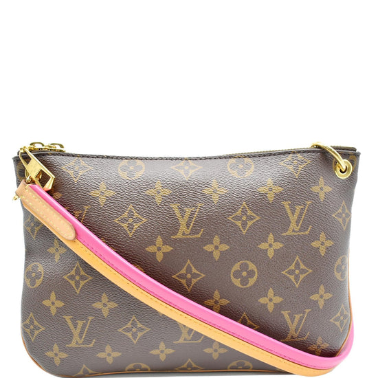 Louis Vuitton Lorette Handbag Monogram Canvas Brown 1585851