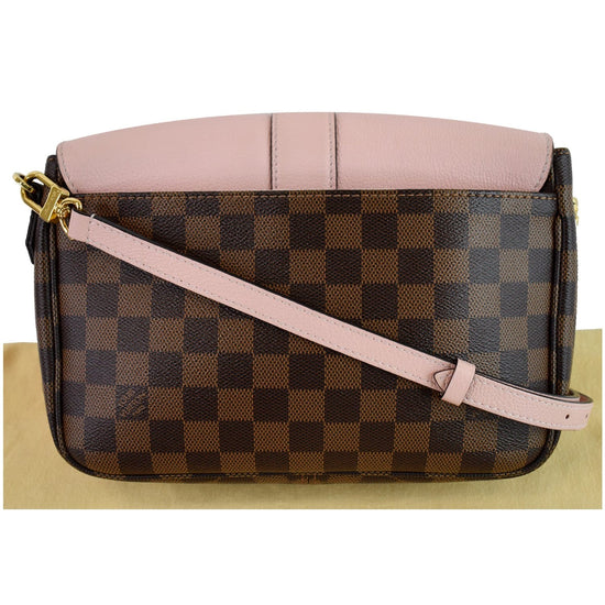 Louis Vuitton Clapton Black Damier Ébène Canvas Cross Body Bag