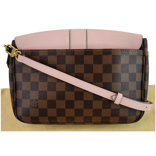 Louis Vuitton Clapton Damier Ebene Magnolia in Coated Canvas/Calfskin with  Brass - US