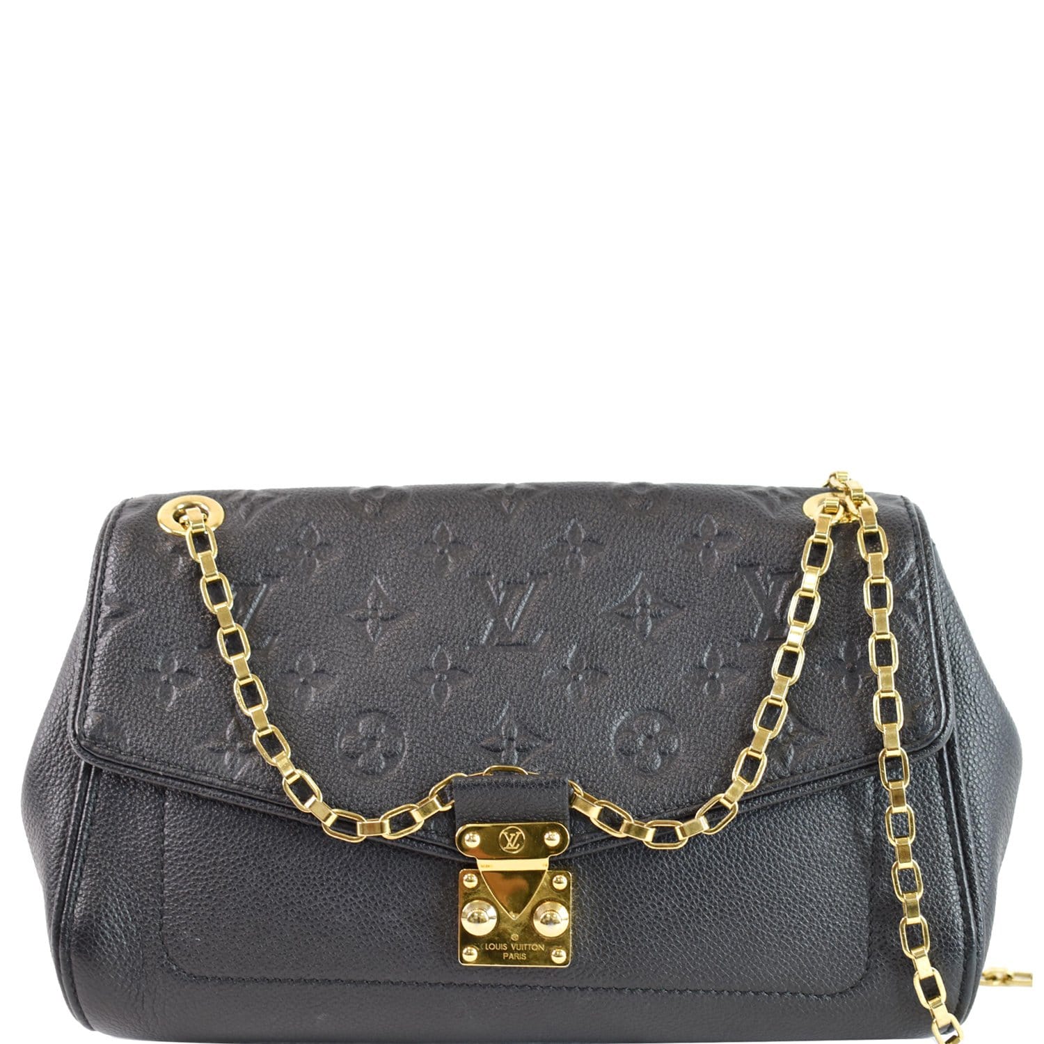 Louis Vuitton Saint Germain MM Pink Empreinte Chain Bag