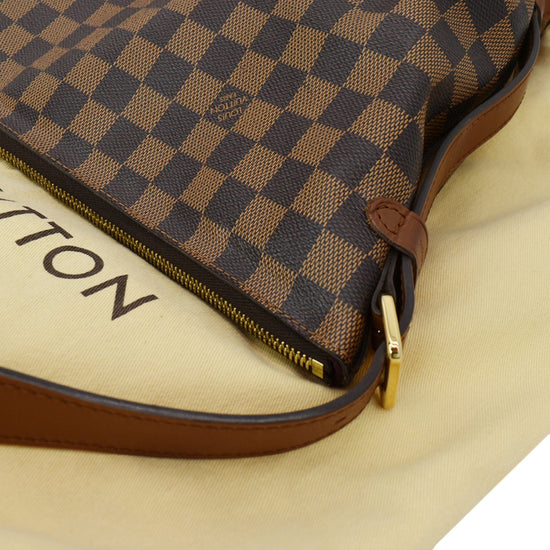 Diane cloth bag Louis Vuitton Brown in Cloth - 36444904