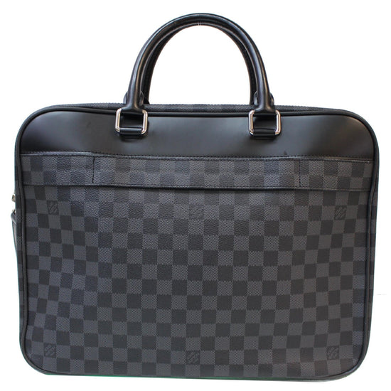 Louis Vuitton Damier Ebene Cruiser Travel Bag. Made in France. DC: SP0082.