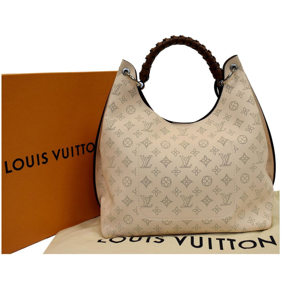 Louis Vuitton Monogram Mahina Carmel Hobo — Otra Vez Couture Consignment