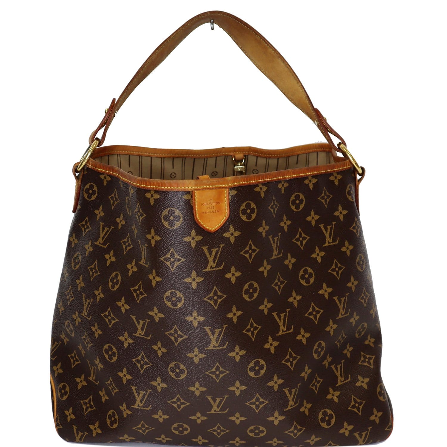 Louis Vuitton Delightful MM Monogram Canvas Bag Tote