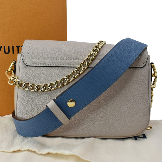 Louis Vuitton Lockme Tender Crossbody Bag Calfskin In Beige/ White - Praise  To Heaven