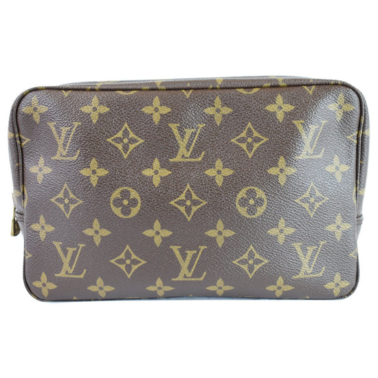 Louis Vuitton Cosmetic Pouch Monogram Canvas GM Brown 22911453