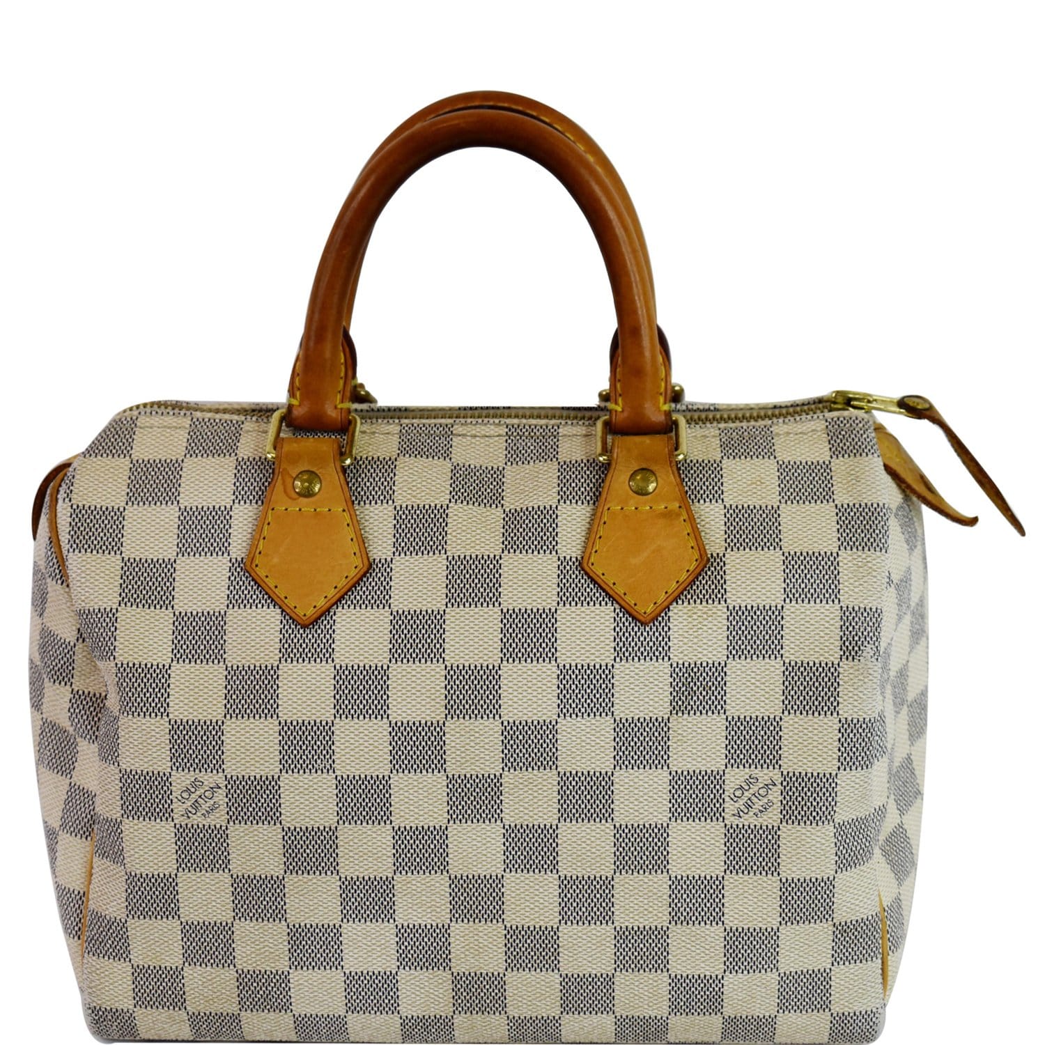 Speedy 25 Damier Azur Canvas Bag