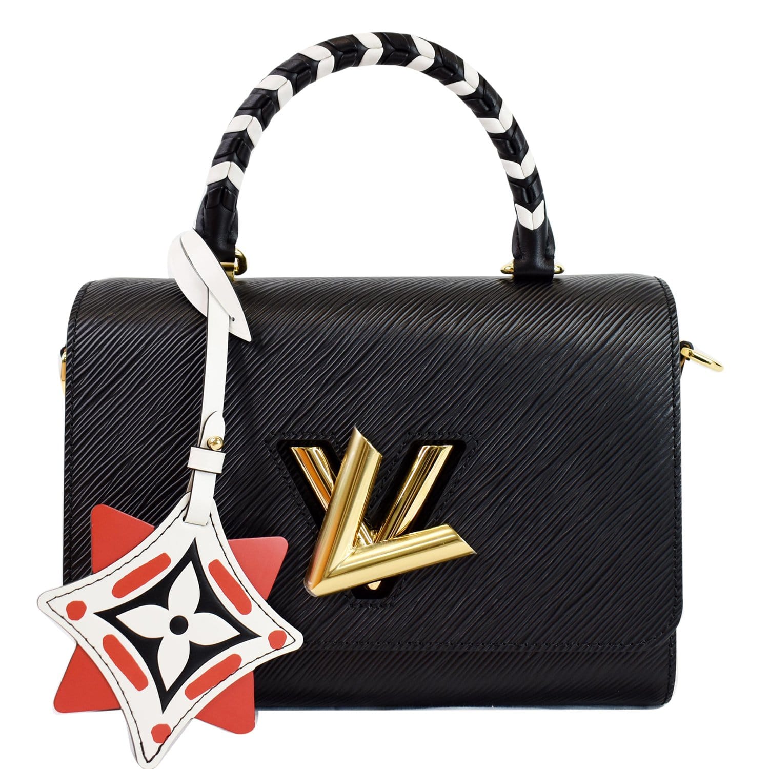 Louis Vuitton Bag Twist Epi Black with studs 3D model