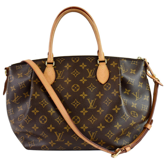Louis Vuitton Tote Turenne Monogram With Accessories MM Brown in