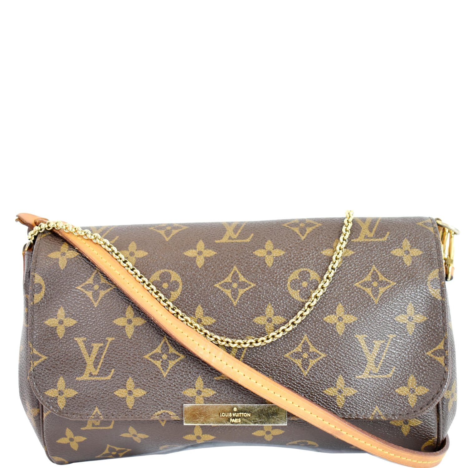 Louis Vuitton, Bags, Discontinued Louis Vuitton Favorite Mm Brown  Monogram Canvas Bag