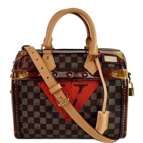 Louis Vuitton Limited Edition Time Trunk Speedy Bandoulière 25