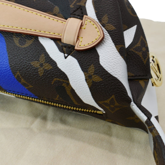 Louis Vuitton LVXLOL Bumbag Monogram Blue/Silver — LSC INC