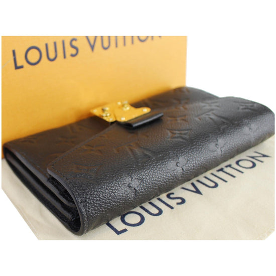 LOUIS VUITTON Empreinte Metis Wallet Black 355472