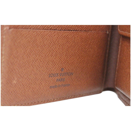 Louis Vuitton Bi-Fold Wallet Monogram Portofeuil Marco NM M62288 Brown  Men's