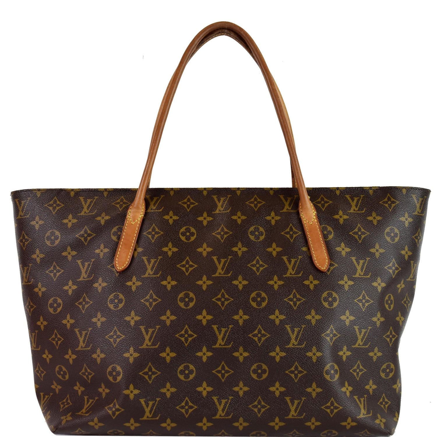 Louis Vuitton - Authenticated Raspail Handbag - Leather Brown Plain for Women, Good Condition