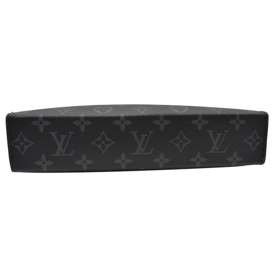 Louis Vuitton Monogram Eclipse Pochette Voyage MM - Black Portfolios &  Pouches, Bags - LOU788708