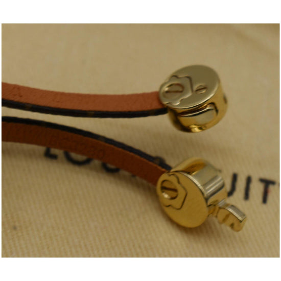 LOUIS VUITTON Monogram Canvas Bracelet Historic Mini M6407F w/Box