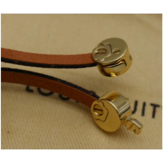 Louis Vuitton Brasserie Historic Mini Monogram Bracelet Brown ref