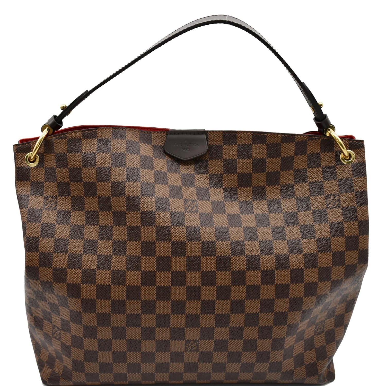 LOUIS VUITTON Graceful MM Damier Ebene Shoulder Bag Brown- 15% OFF