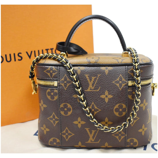 Louis Vuitton Canvas Vanity PM Reverse Monogram with Gold Hardware - Luxury  In Reach